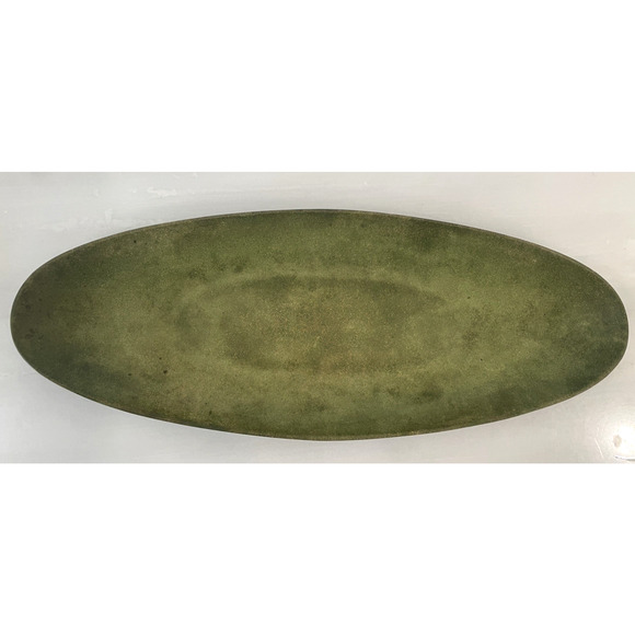 Rare Vintage Mid-Century 1950's Flintwood Melamine Green Bowl & Dish + spoon set - Picture 3 of 16